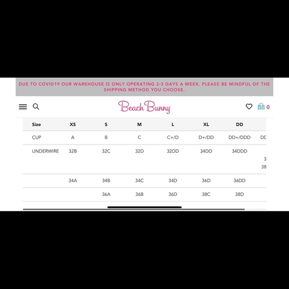 NWT Beach Bunny Harper Underwire Bikini Top - Picture 4 of 6